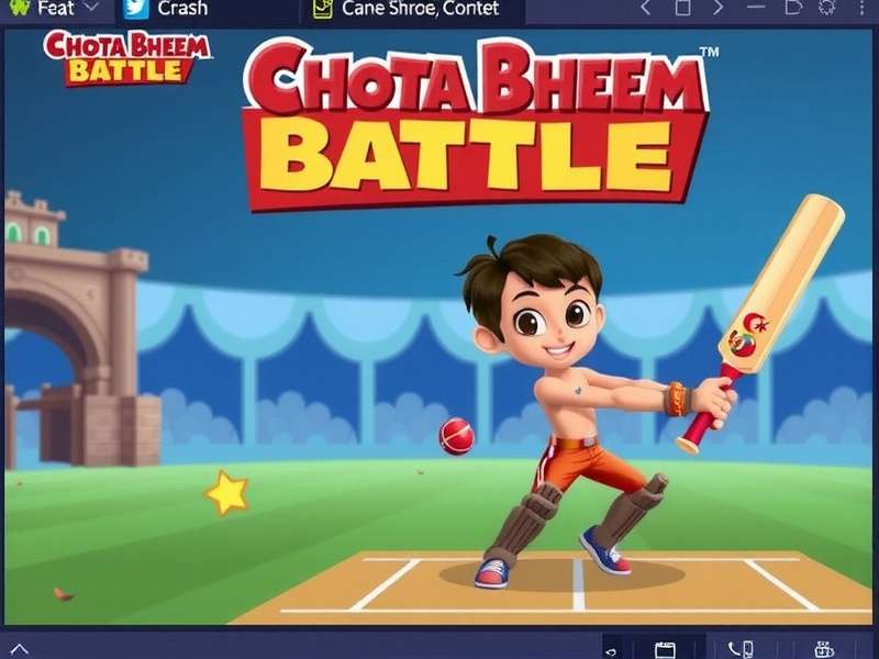 Chhota Bheem Cricket Batting Tips